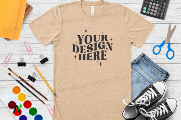 Bella Canvas 3413 Mockup for Designers