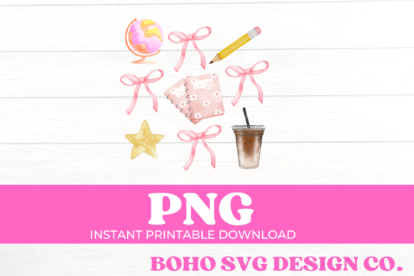 Coquette Teacher Png and Pencil Coquette Bo