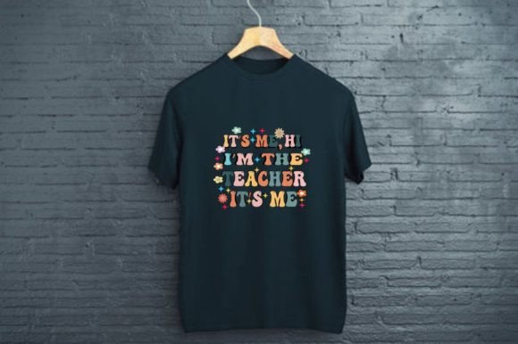IT S ME HI I M the PROBLEM- Back to School Retro Groovy T-Shirt Design