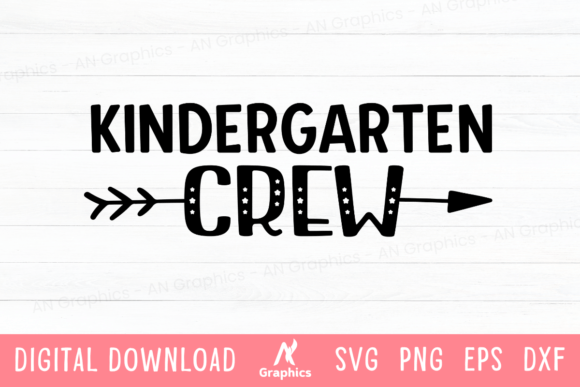 Kinder Garden Crew SVG for Creative Projects