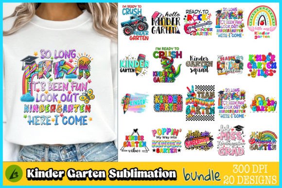 Kinder Garten Sublimation Bundle