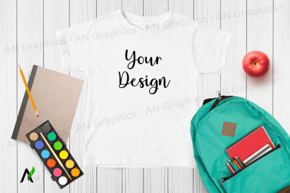 New Kids Bella Canvas 3001B Mockup - 010