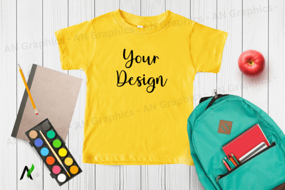 New Kids Bella Canvas 3001B Mockup